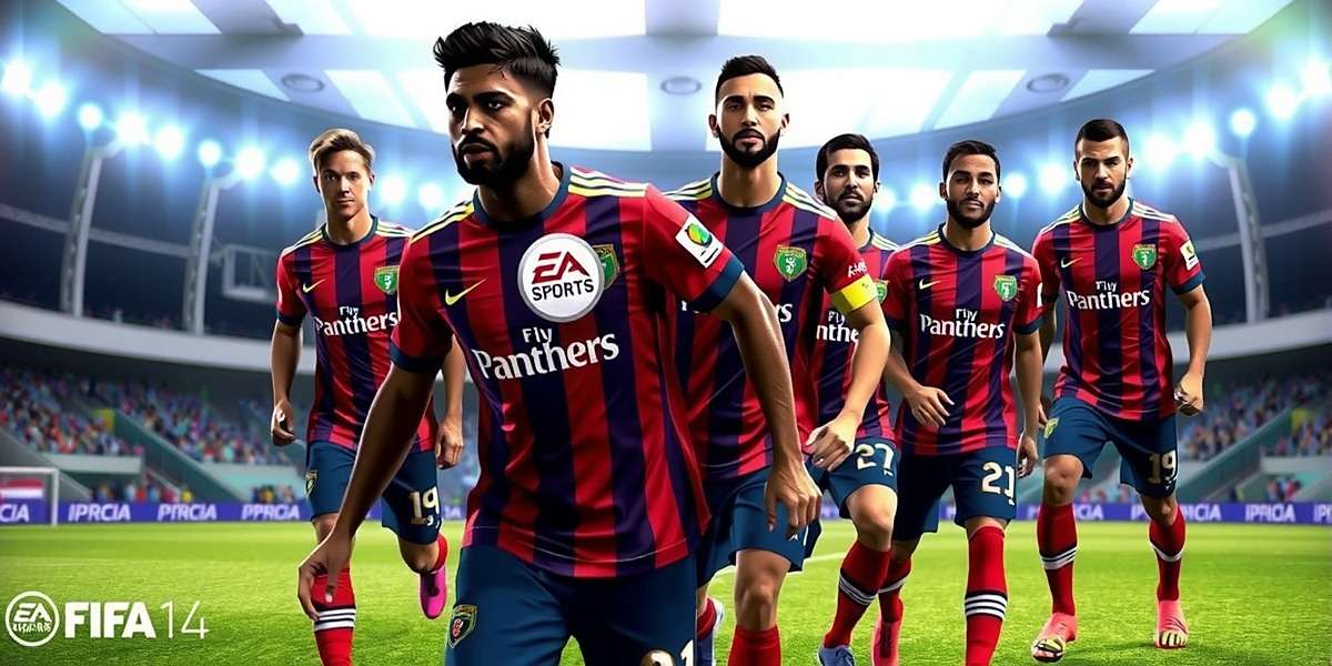 Patna Panthers FIFA game cover showing Indian football players in team jersey